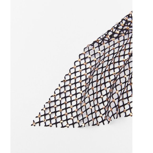 BLOGGER\'S FAVE! Zara Rhinestone Headband NWT main image 4